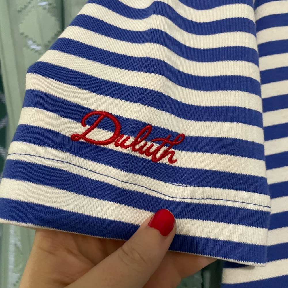 LRG Striped Shirt with Red Accent - Picture 3 of 5